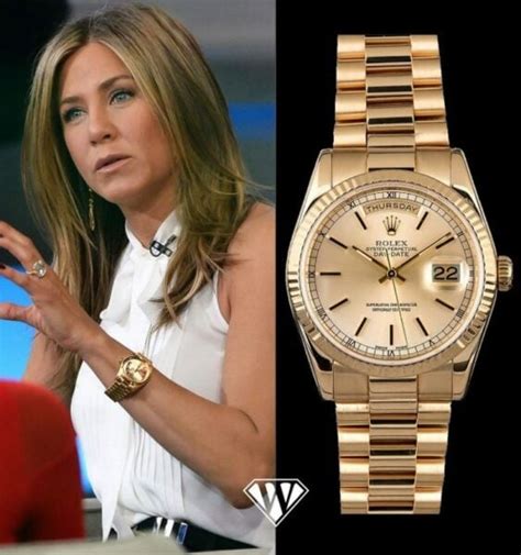 jennifer aniston model watches.